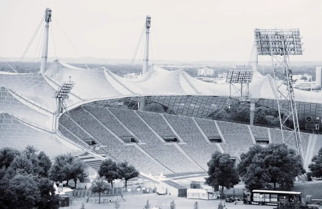 Das Olympiastadion in München