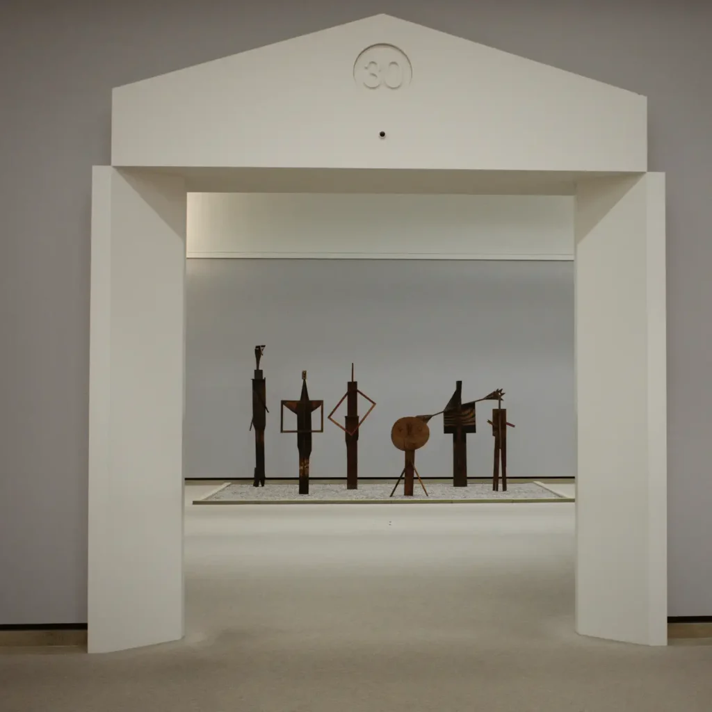 Picasso: Die Badenden (Assemblage, Holz, 1956)