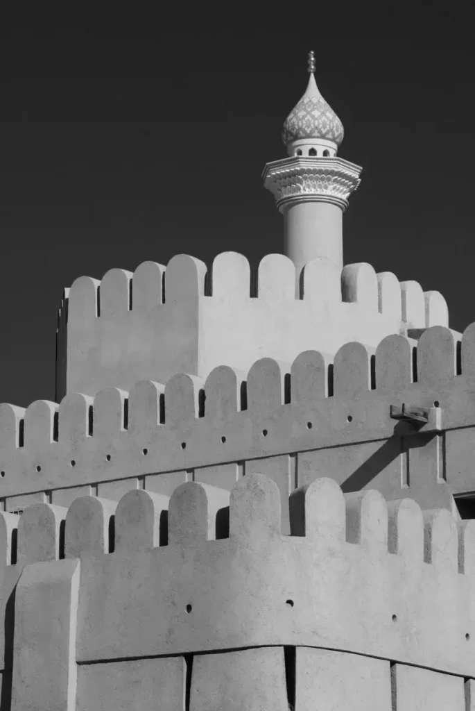 Teil der Burg von Nizwa